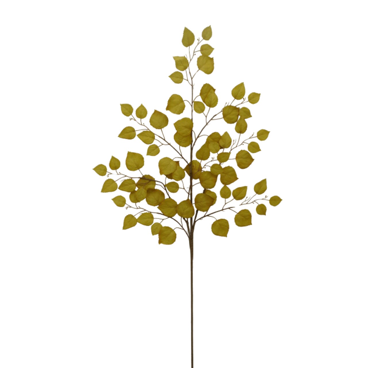 35" Artificial Green Birch Leaf Spray – Faux Branch for Floral Arrangements & Home Decor-64486-GN